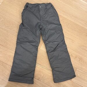 Columbia Kids' Charcoal Snow pants